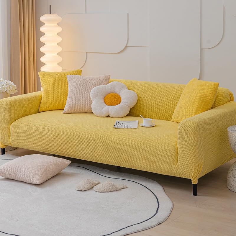 Housse de canapé extensible SPX idéale pour un salon chaleureux avec enfants