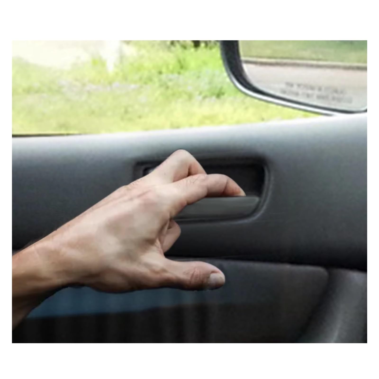 Dngjuen 2X Interior Door Handles Replacement for Sienna 2004 2005 2006 2007 2008 2009 2010 Replaces 69206-AE010 69205-AE010 Sliding Door Handle