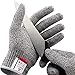NoCry Schnittsichere Handschuhe – Leistungsfähiger Level 5 Schutz, lebensmittelecht. Größe : S, 1 Paar