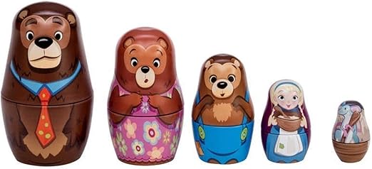 SCHYLLING Dolls Nesting Goldilocks, 1 EA