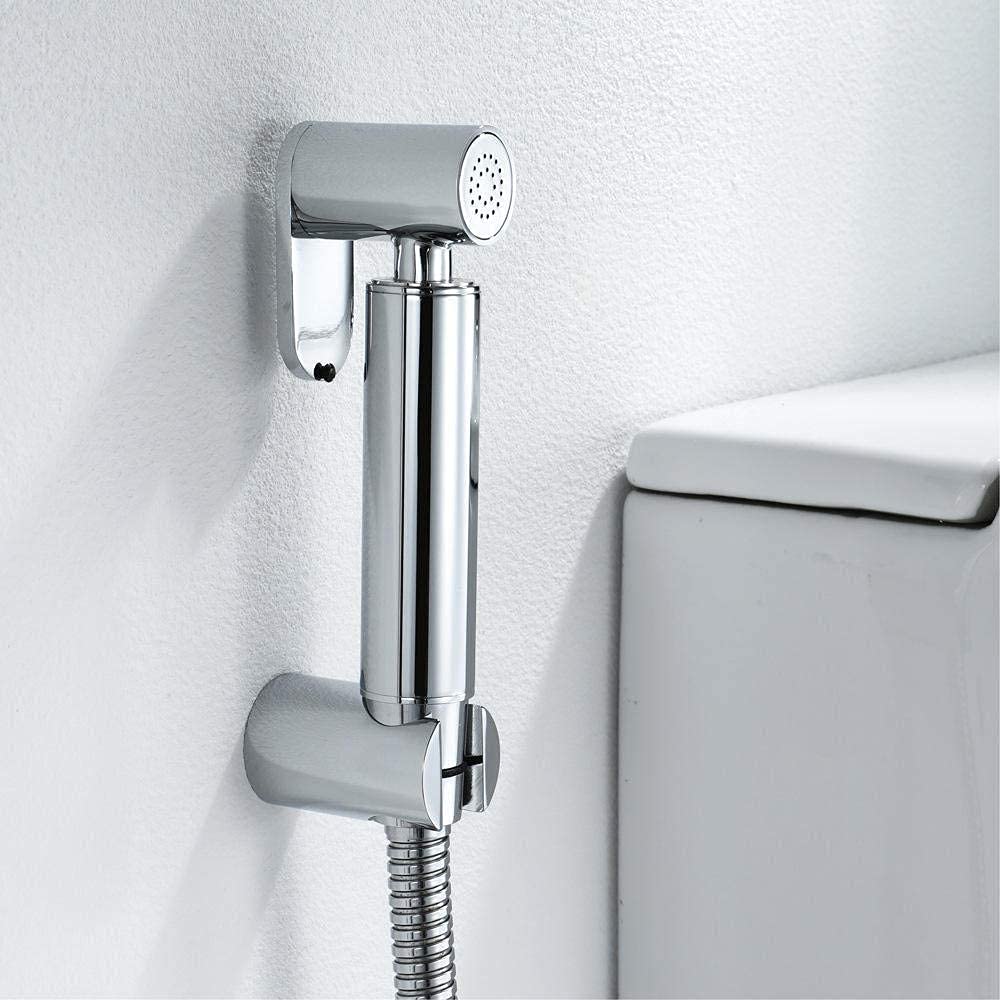 Zestaw spruzzatore do pannolini lavabili - Rubinetto wc ścienny z wężem 1,5 m, mosiądz