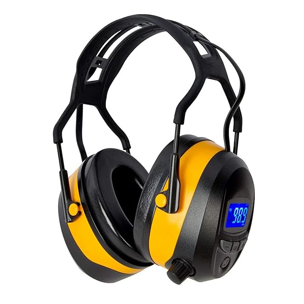 Cuffie Protettive Gardtech con Radio FM e Display LCD - Dettaglio