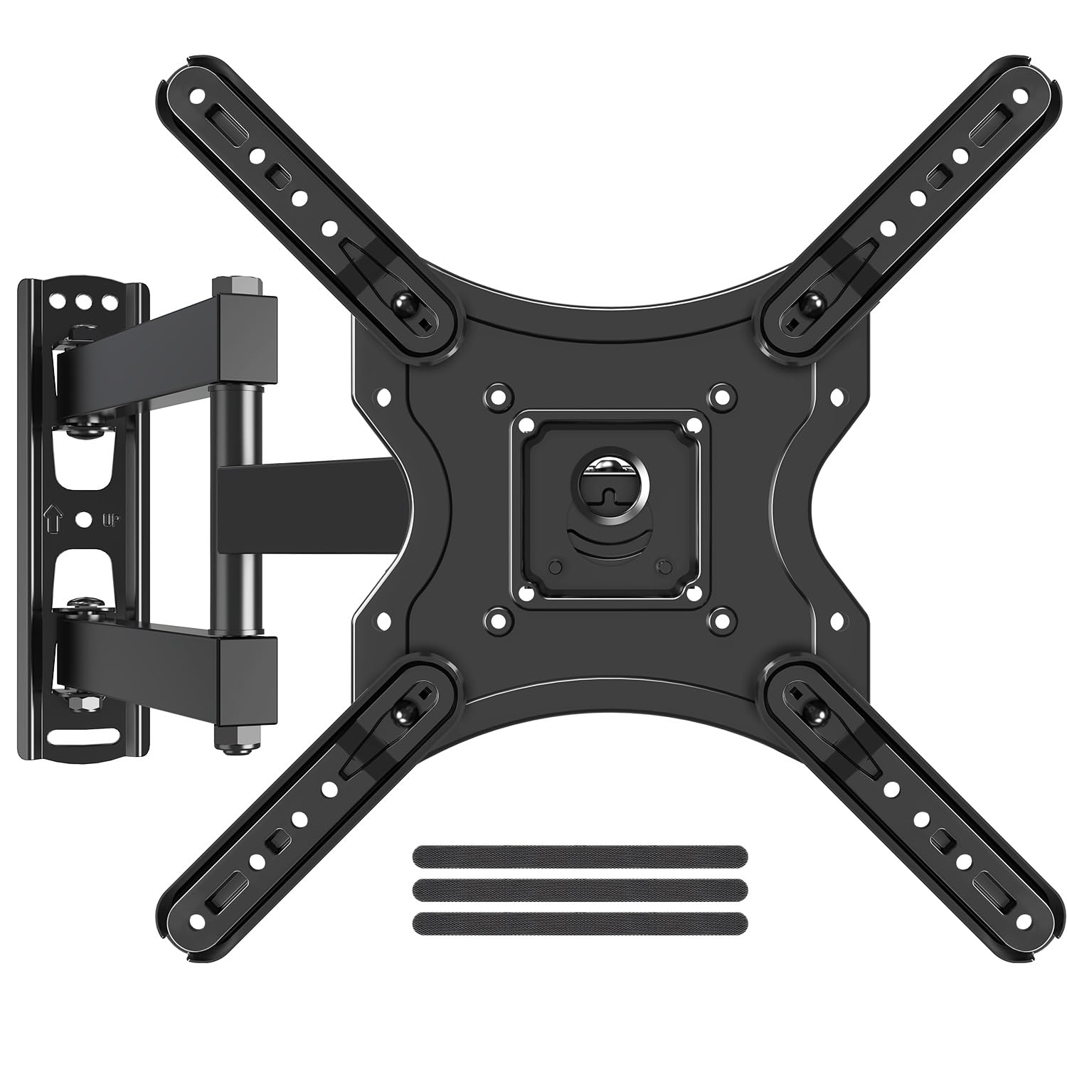 ELIVED Full Motion TV Wall Mount for 26-60" TVs, Max VESA 400x400, 77 lbs.
