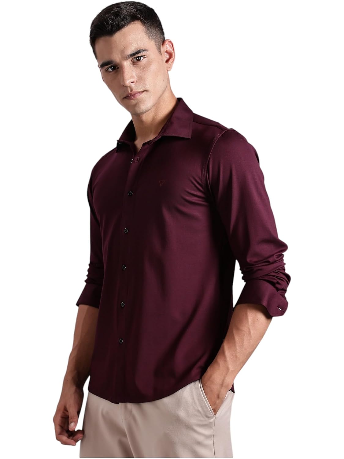 Thomas Scott Men's | Tencel Fabric | Solid | 4 Way Stretchable | Lightweight | Moisture Absorb | Wrinkle Free | Shirt - Review, Price and Buying Guide