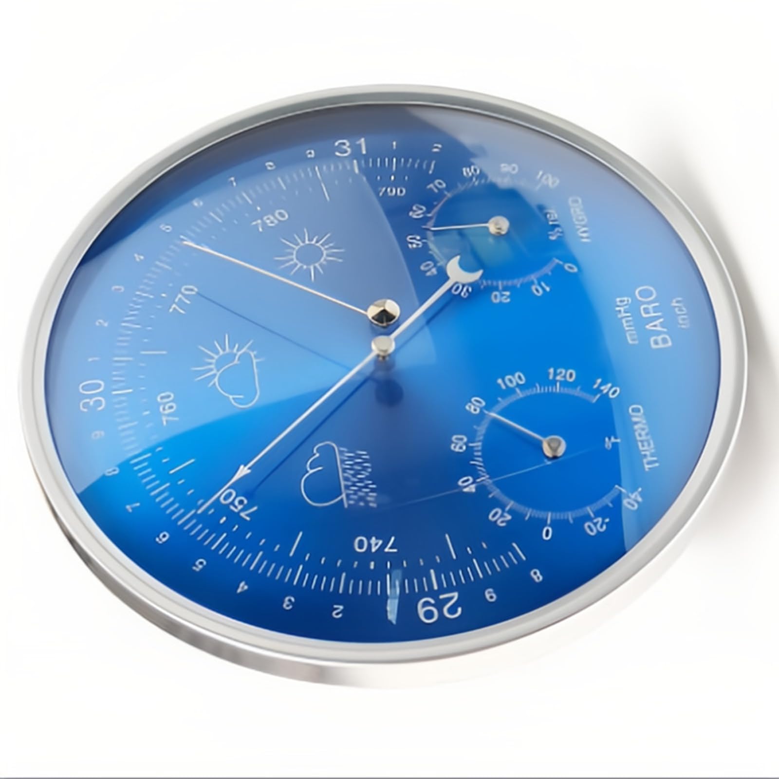 Commercial Integrated Anemometer Hygrometer for Accurate Climate Observing in Laboratories and Residences Outdoor Indoor Climate Measurement Device Metal