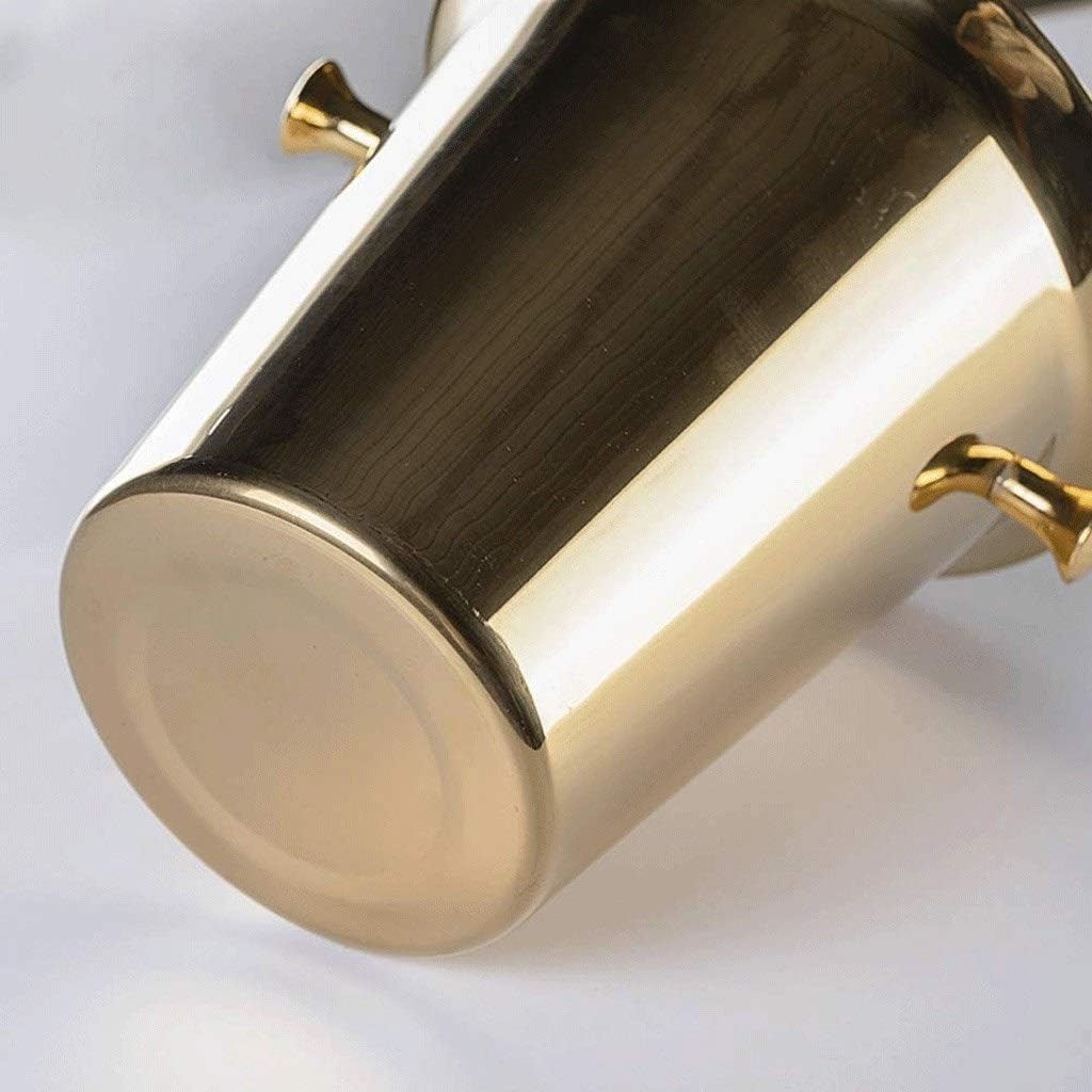 Cubitera Botella Vino Cubo de Hielo Aislado, Cubo de Acero, contenedor de Almacenamiento para Cubitos de Hielo, Ideal para el hogar, Bar, Fiestas, Cerveza fría, Botella de Vino y champán