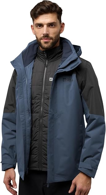 Jack Wolfskin Men's Romberg 3in1 Jkt M Jacket