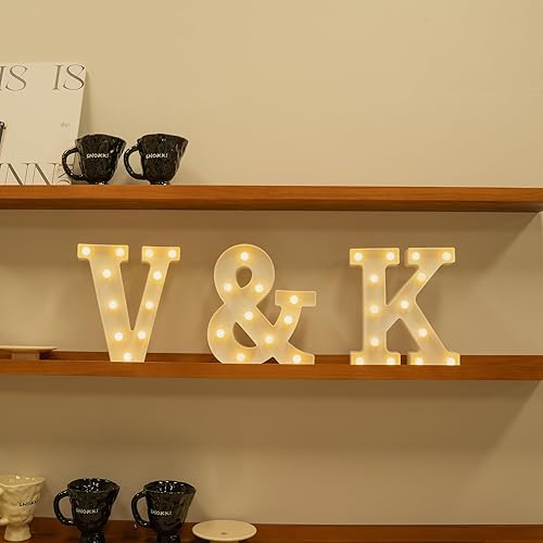 Miniatura 179 de Foaky Número de luz LED decorativo, letrero de número iluminado para luz nocturna, boda, fiesta de cumpleaños, Navidad, hogar, bar, número