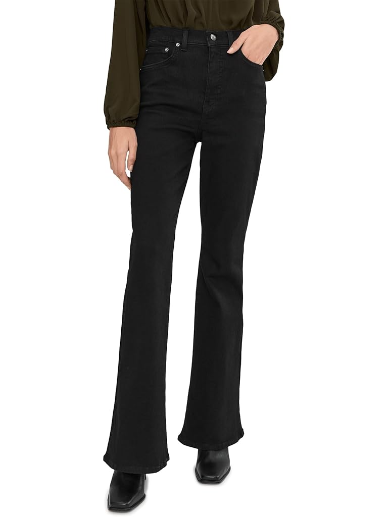 Black Madewell Stretch Flare In Black