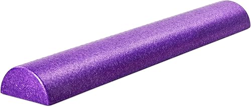 Miniatura 6 de Yes4All High-Density EPP Half Round Back Roller Foam, Exercise Foam Roller for Yoga, Pilates & Stretching - 12, 18, 24, 36 inch Azul,Negro