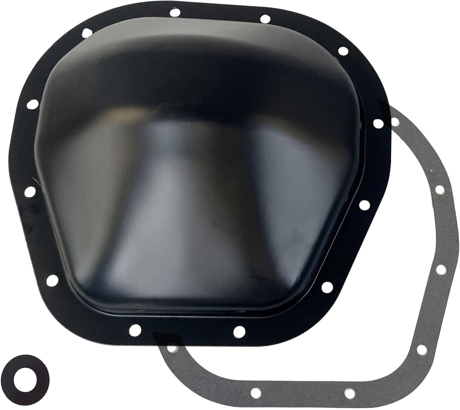 697-704 Rear Differential Cover & Gasket with 10.25" Ring Gear Compatible with Ford F150 F250 F350 Super Duty Truck Lincoln Mark LT Replace E5TZ4033A