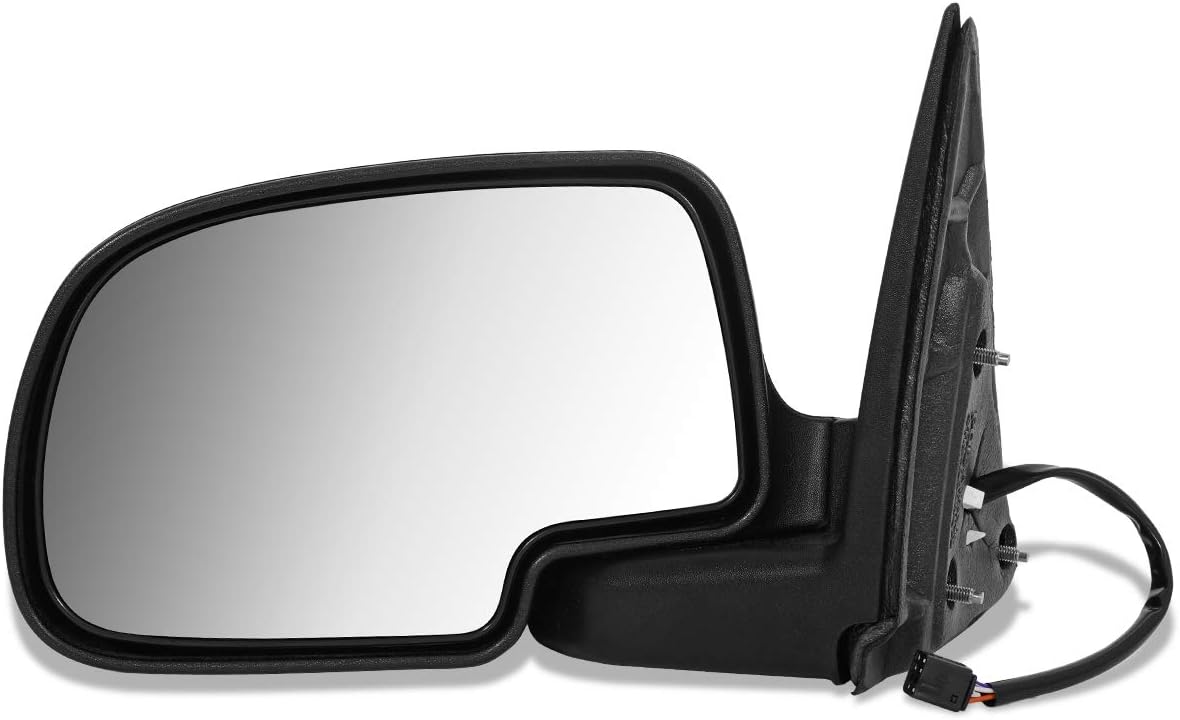 DNA Motoring OEM-MR-GM1321252 Factory Style Powered+Heated Right Side Door Mirror Compatible with 00-02 Suburban 1500 2500 / Yukon XL 1500