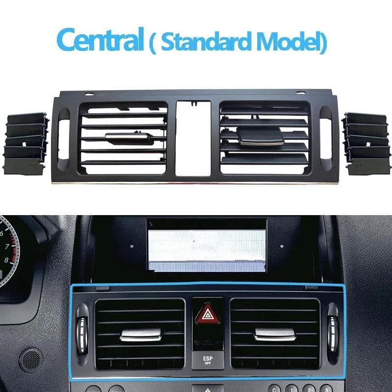 Ac Ventilatie LHD RHD Console Kleine Ronde AC Luchtrooster Cover Voor Ac Ventilatie LHD RHD Console Kleine Ronde AC Luchtrooster Cover Voor