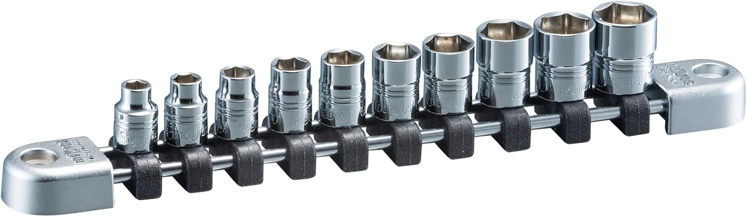 nepros KTC 1/4"sq. Socket Set (6pt.) Metric (10pcs) NTB210A