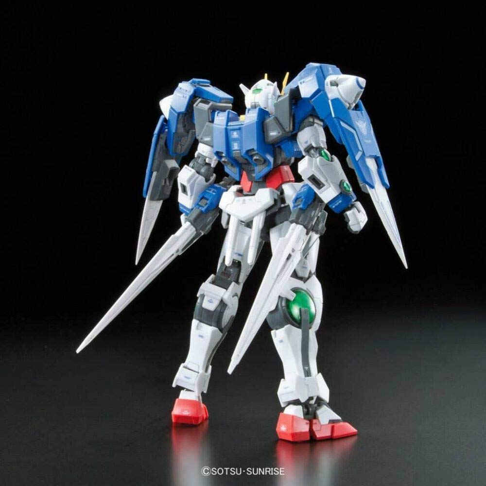 GUNDAM - Model Kit - Real Grade - GN-0000+GNR-010 OO Raiser - 13 CM : Figurine