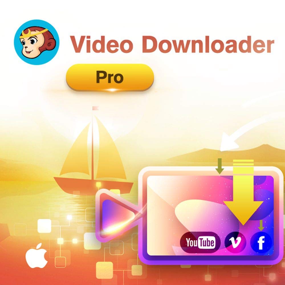 DVDFab Video Downloader PRO MAC - Lebenslange Lizenz(Product Keycard ohne Datenträger)