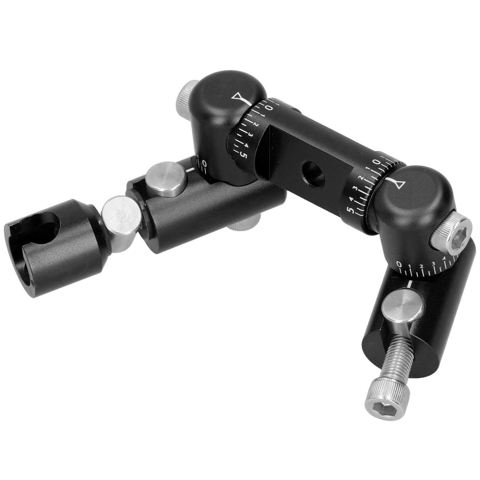 Tir à l'arc V‑Bar, outil de tir à montage à déconnexion rapide Arc en alliage d'aluminium Stabilisateur de barre en V Stabilisateur de barre en V double face pour arc à poulies pour arc(black)