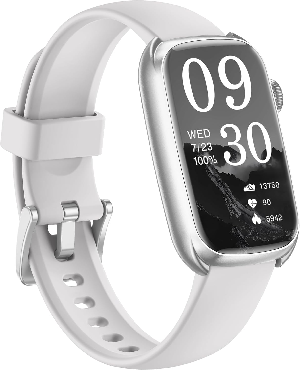 Health & Fitness Tracker, Smart Watch with Blood Pressure,Blood Oxygen, 24/7 Heart Rate Monitor,Sleep Tracker,Pedometer,Multi-Sport Mode, IP68 Waterproof Activity Trackers for Android&iPhone Women Men