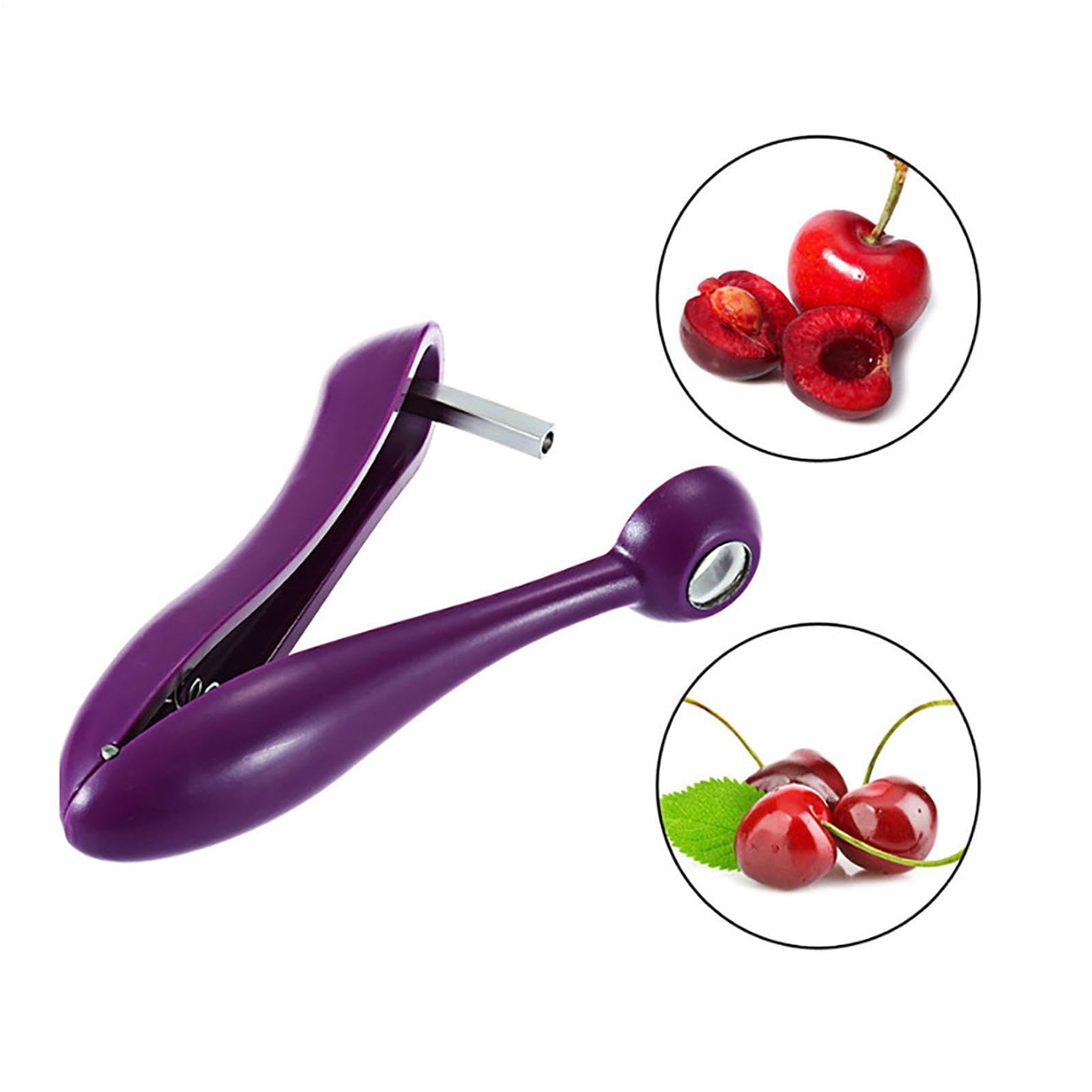 Deshuesadora de Cerezas y Aceitunas Quita Huesos ABS Silicona Descorazonador Portátil