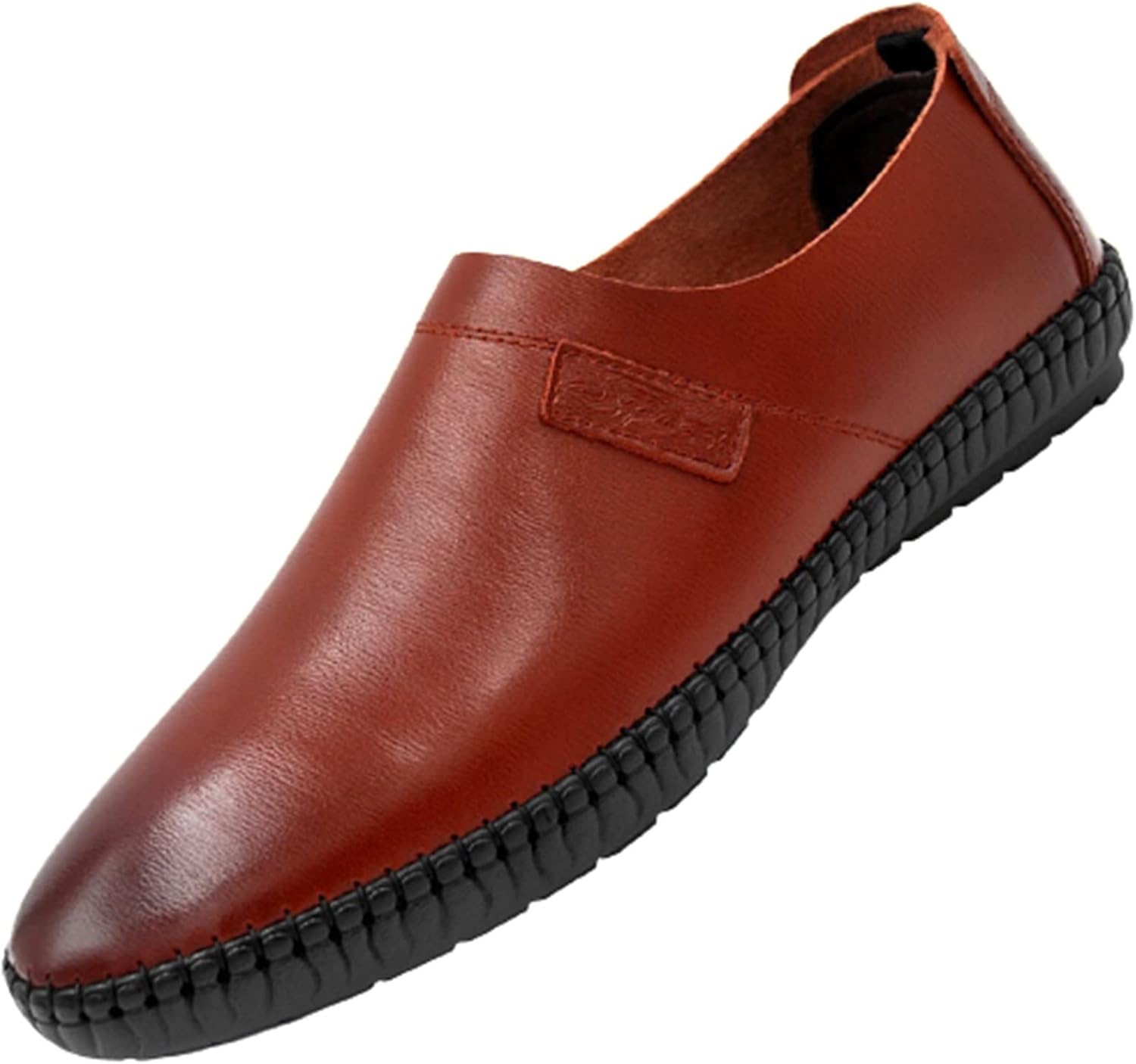 ローファー メンズ 痛くない 柔らかい 歩きやすい 学生 高校生 大人 通勤 通学 紳士靴 冠婚葬祭 コインローファー ヴィーガンレザー A6408  | やさしい靴工房 Belle & Sofa 簡単に入るのが簡単です。 男性のための靴の喫煙ローファーのための革の丸いつま先の通気性滑り ...