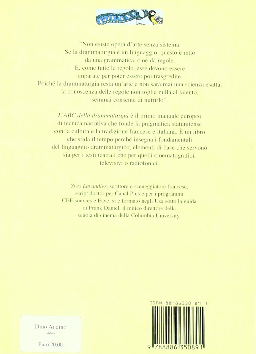 L'ABC della drammaturgia (Vol. 1)