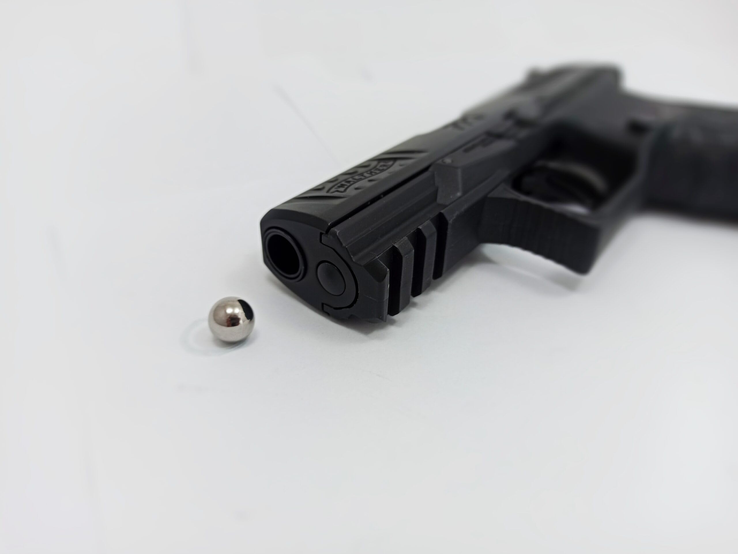 TECH23 150x Steel Shot Premium Chromstahlkugeln Kaliber .43 – 5,5g Schwere Präzisions-Stahlkugeln für T4E RAM Markierer (Glock 17, Walther PPQ, SFP9, PDP) – Ideal für Plinking & Home Defense