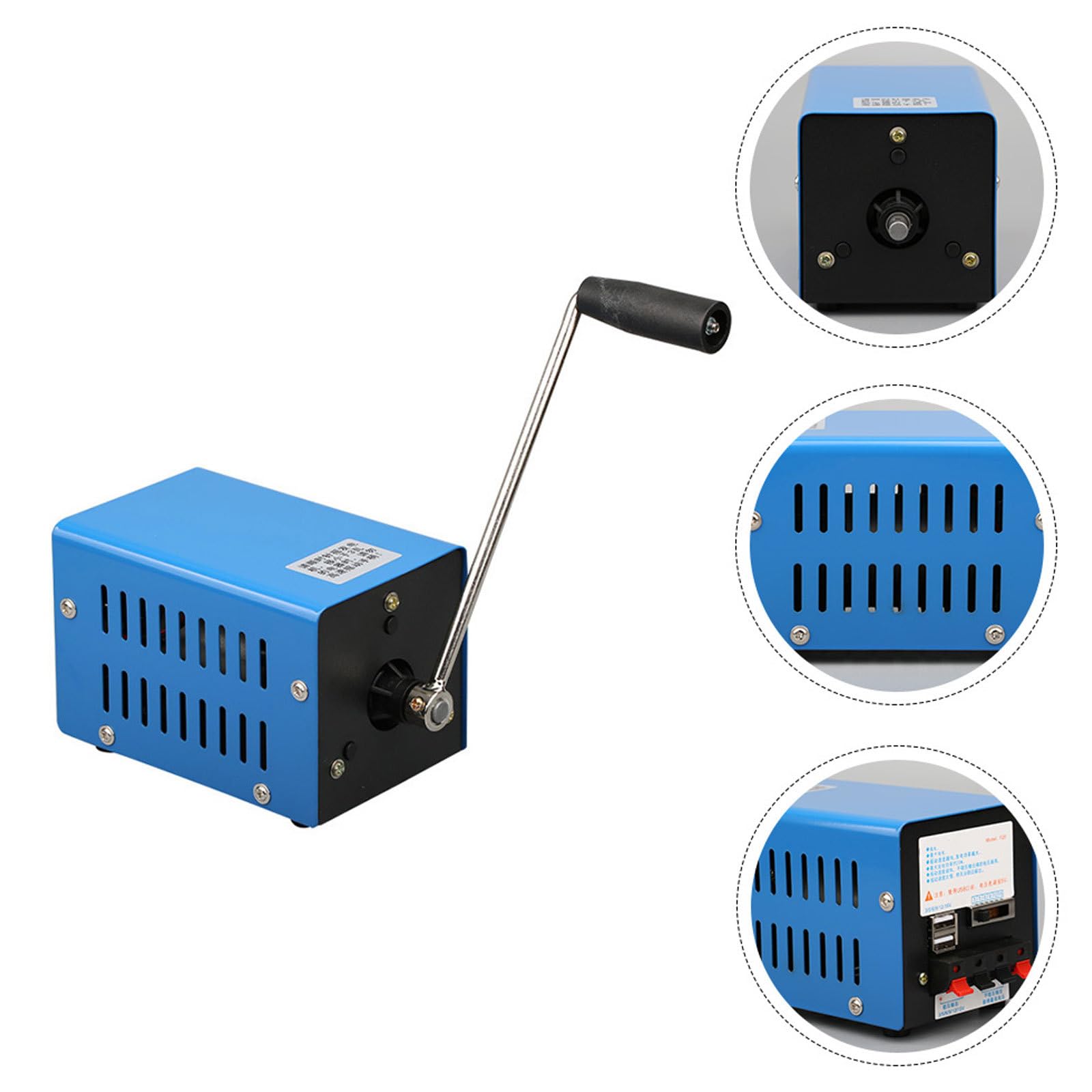 VANZACK Générateur Dalimentation Portatif De Secours pour Camping Double Sortie Manuelle Fonction De Dissipation Thermique