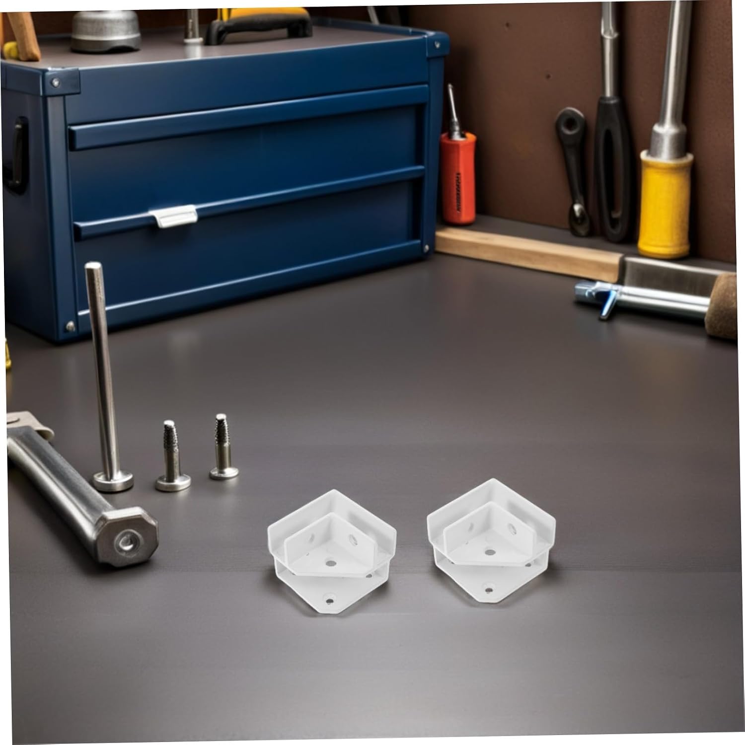 NUOBESTY Right Angle Corner Clamps Precision Adjustable Reinforced Structure Clips 4pcs Aluminum Alloy for 8-12mm Thick Glass Panels and Tiles for Indoor and Outdoor Planting Boxes