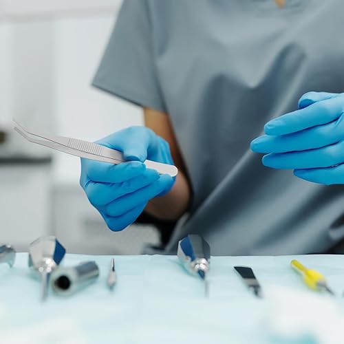 Miniatura 7 de 5pcs Stainless Steel Succulent Gardening Tweezers Lightweight Pointed and Curved Tips for DIY Moss Micro Landscape Planting Portable Gardening