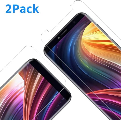 Vkaiy Cubot X18 2017 Pellicola Protettiva Vetro Temperato  Durezza 9H   Alta Trasparente   Anti-Impronte Digitali Anti-Graffi Nessuna Bolla  Facile Installare Packs 
