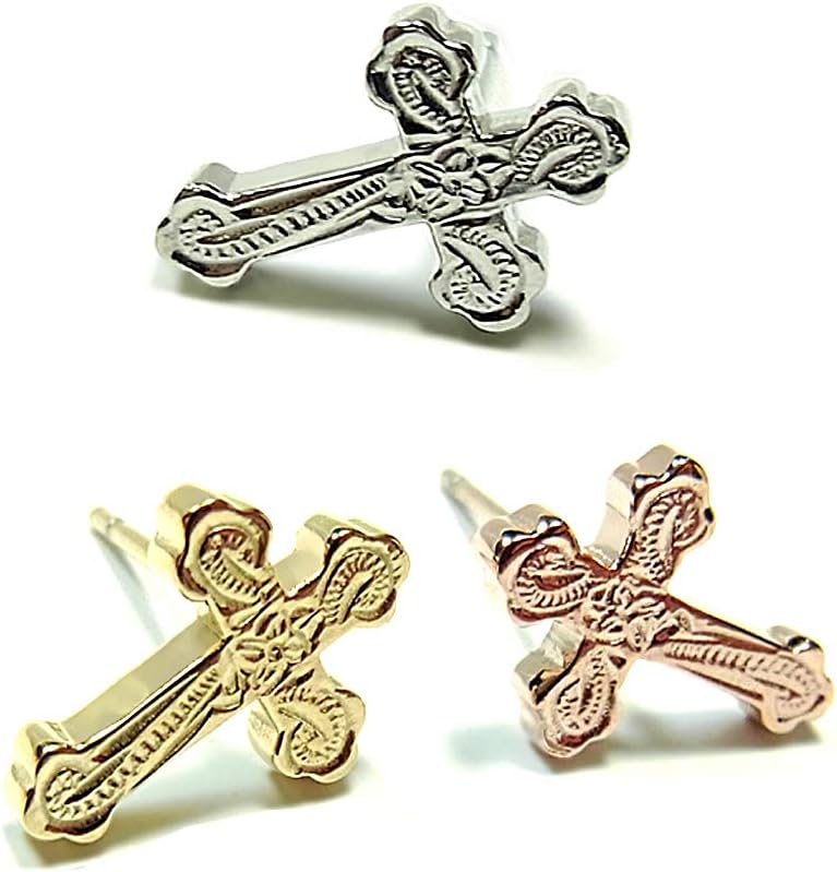 ゴールド フローラルクロス ピアス(片耳用) ゴールド フローラルクロス ピアス(片耳用) 楽天市場】片耳