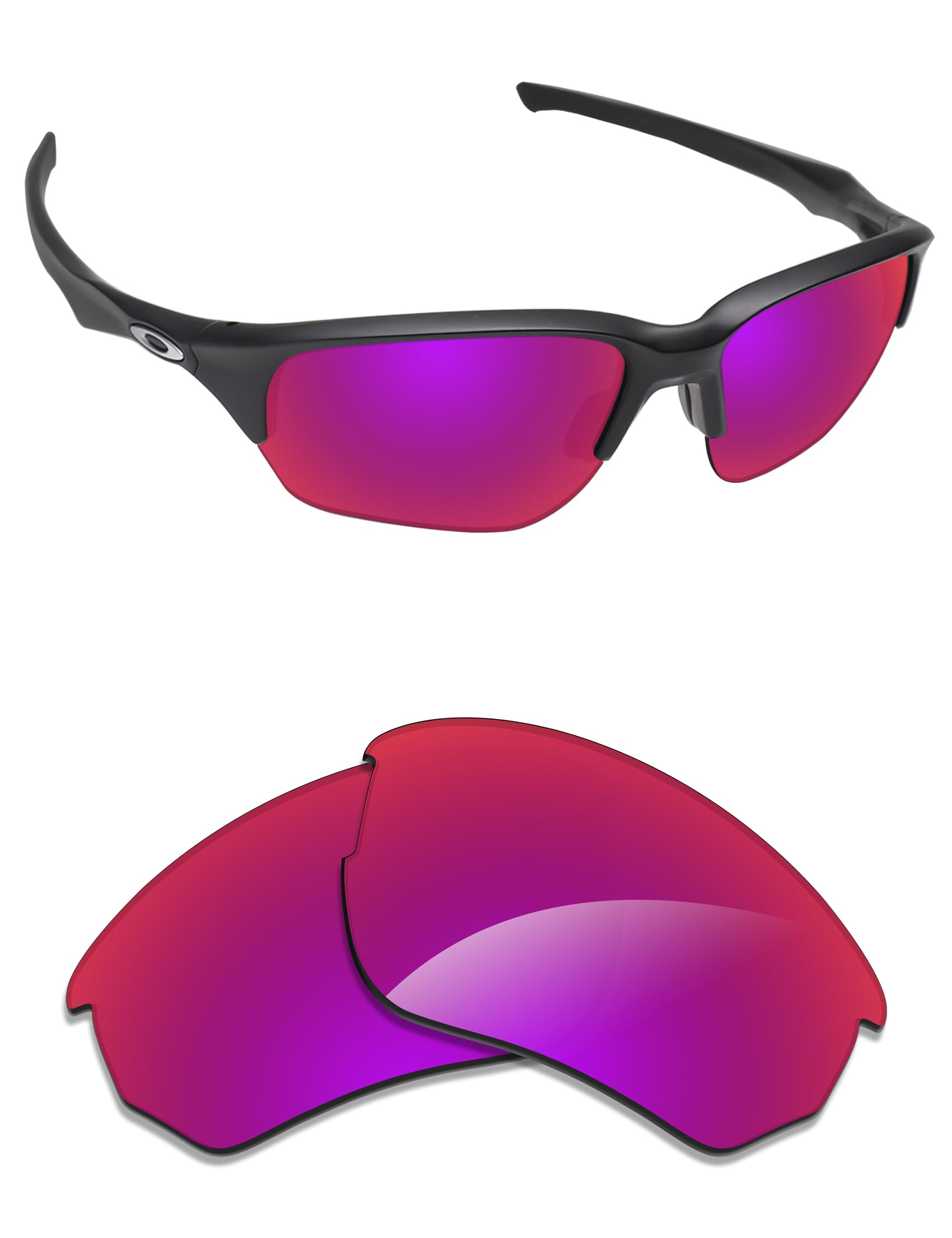 Alphax Polarized Replacement Lenses for Oakley Flak Beta - Multiple Options Size: One size