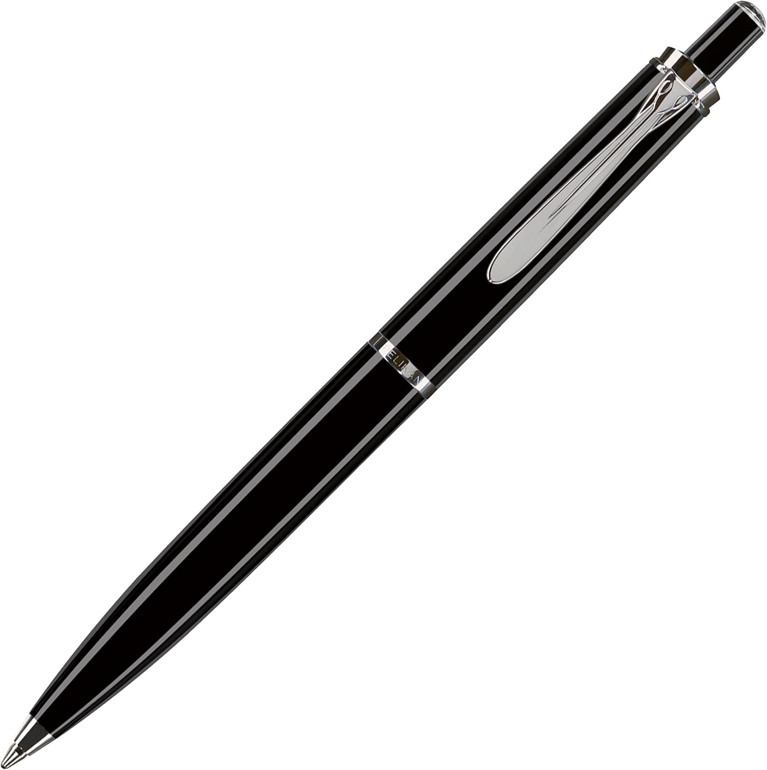 Pelikan Tradition K205 Black Ballpoint Pen in Silver Gift Box, 1 Each (971861)