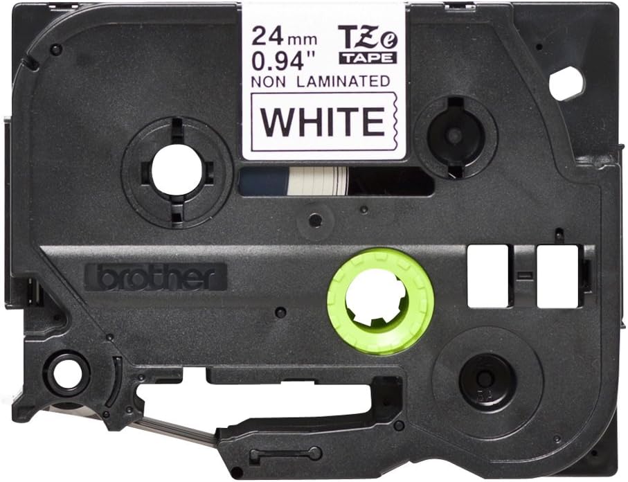 Brother TZe-N251 - Black on White - Roll (2.4 cm x 8 m) 1 Cassette(s) Non-Laminated Tape - for Brother PT-D600, P-Touch PT-E800, P-Touch Cube Plus PT-P710, P-Touch Cube Pro PT-P910