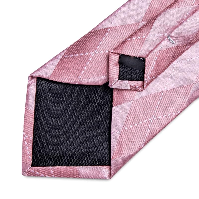 Corbata de seda para hombre 8 cm negocios boda set miniatura 5