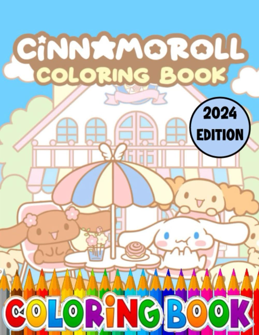 cinnam-oroll coloring book: beautiful design for kids,boys,girls ages 4-8,8-12