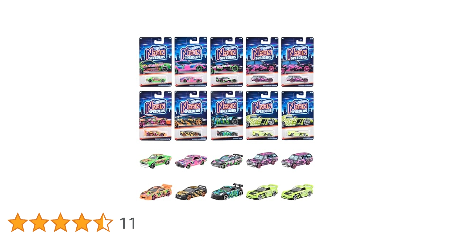 Amazon | ホットウィール(Hot Wheels) ネオン・スピーダーズ