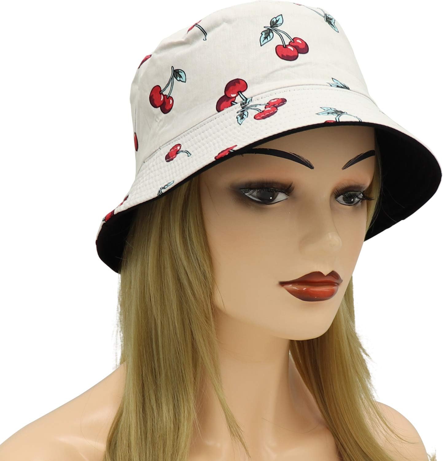 Umeepar Unisex Reversible Packable Bucket Hat Sun Hat for Men Women - Image 2