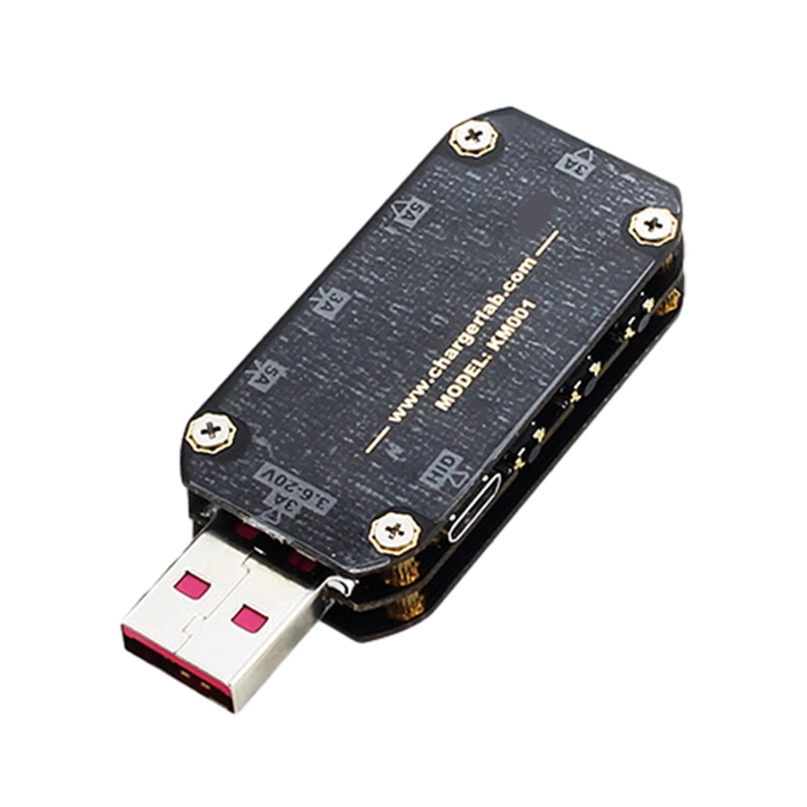 Kompakter USB PD Tester mit mehreren Funktionen USB Testgerät Unverzichtbares Werkzeug Leichtgewichtig für die Elektroniktechnik Spannungsstrom Leistungserkennung Vielseitiges PD Testgerät
