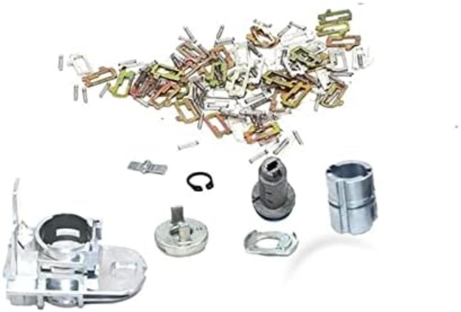 Kit de reparación de cilindro de cerradura de puerta delantera para Ford S-Max 4