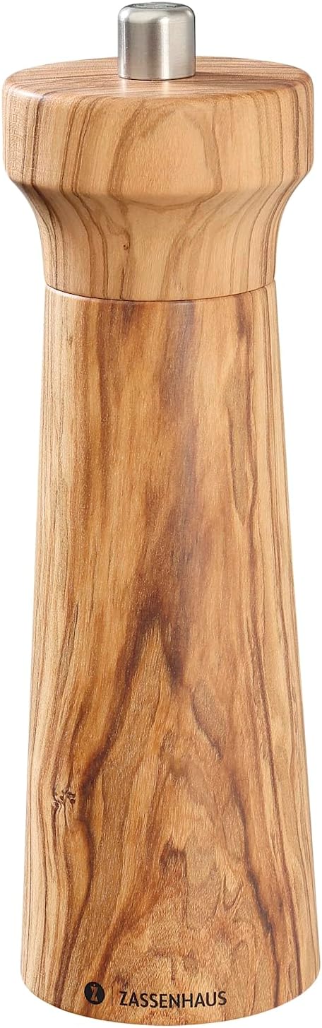 Zassenhaus 023923 salt mill, Olivewood