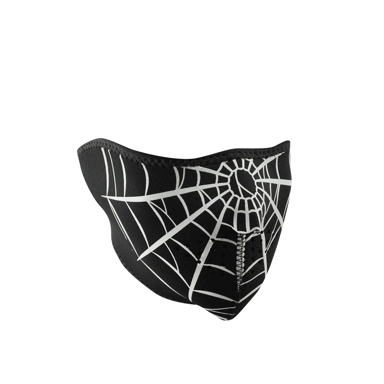 Zanheadgear® Half Mask Neoprene Spider Web