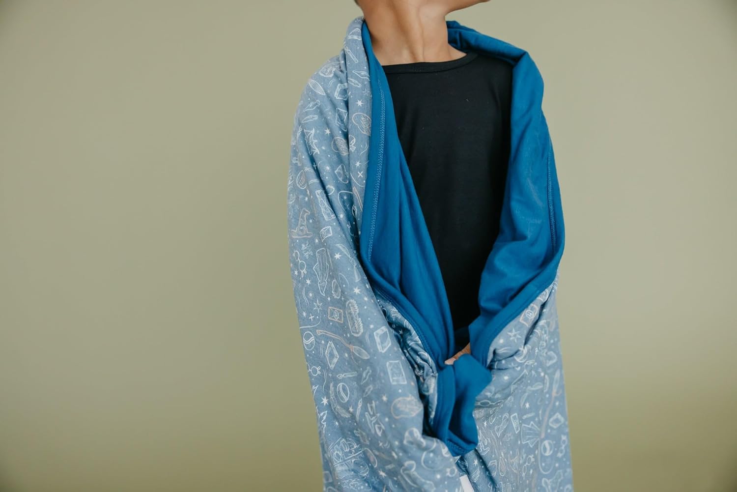 Copper Pearl Three-Layer Baby Blanket: Soft Baby Quilts for Boys and Girls | Breathable, Cozy, Toddler Blanket | Baby Quilt for Newborns | 46x46 Premium Polyester/Rayon | Hogwarts™ - Image 6