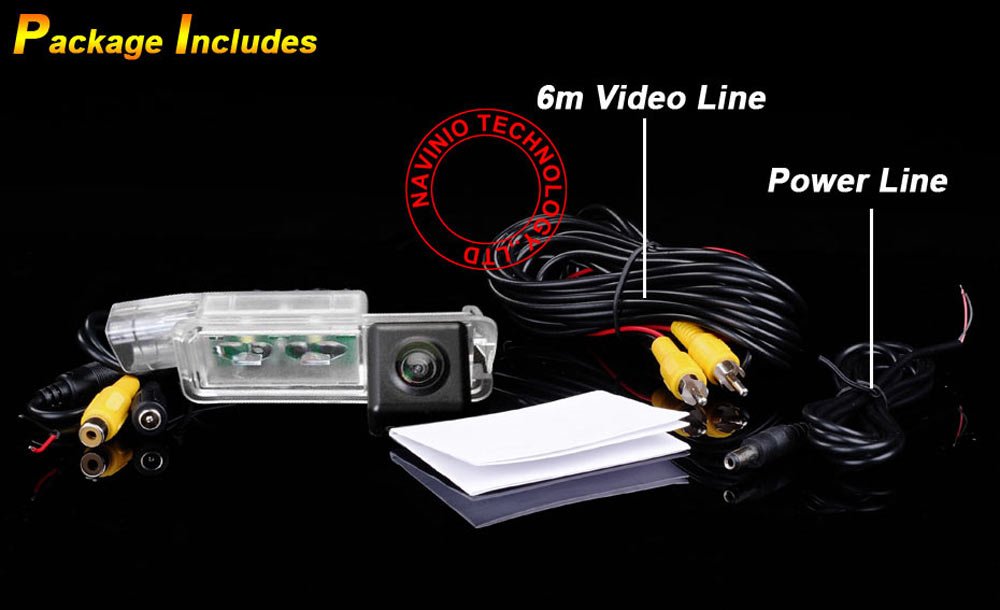 Impermeabile Ad Alta Definizione Fotocamera HD CCD Macchina Fotografica di Retrovisione con Angolo di Visione di 170 Gradi Retrocamera per W golf5 V golf 7 MK7 VII Passat CC Scirocco Leon