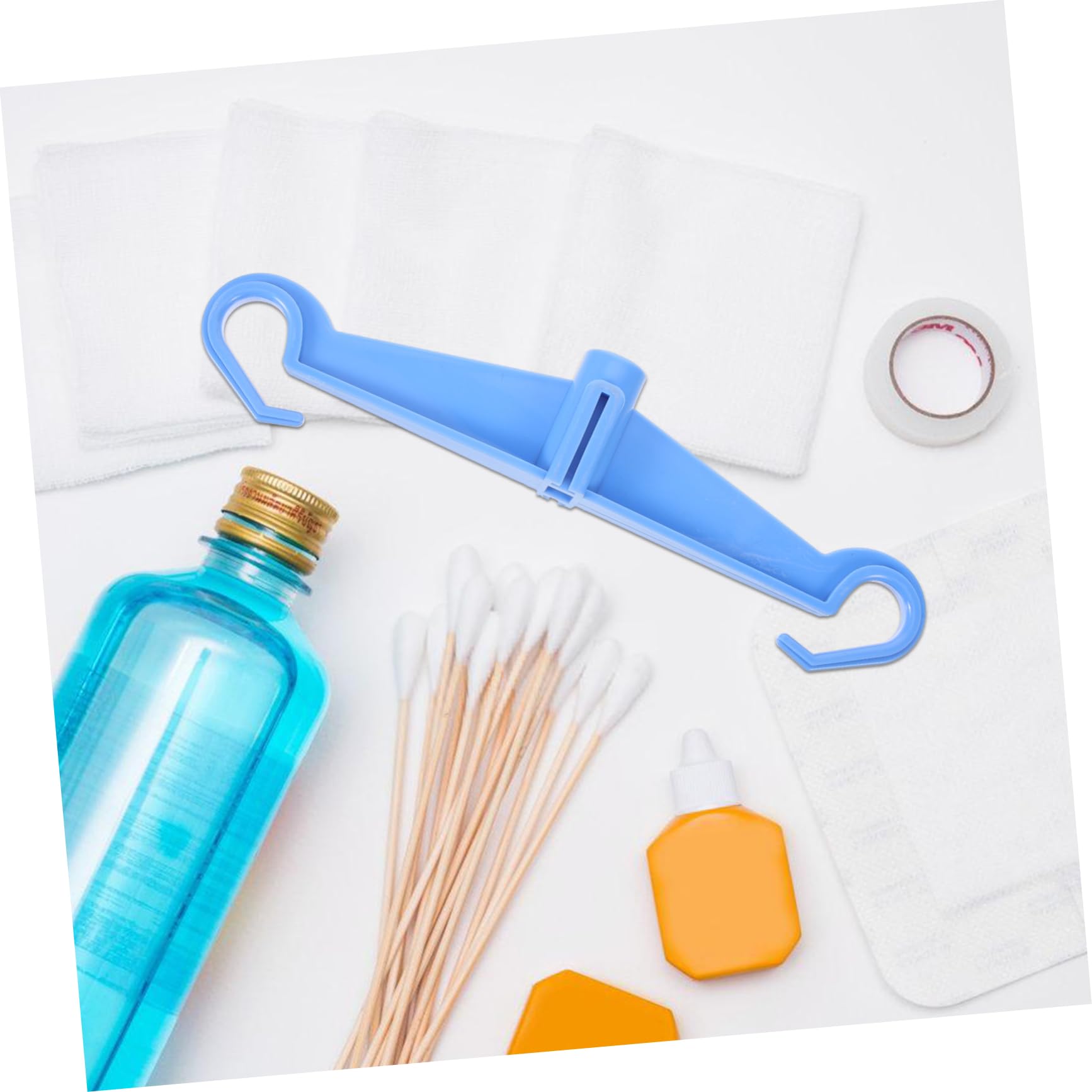 HOMSFOU Gancio Portaflebo in Plastica 11.22In Gancio Per Supporto Infusione Clinica Accessorio Per Asta Portaflebo Ospedaliero Facile Da Installare