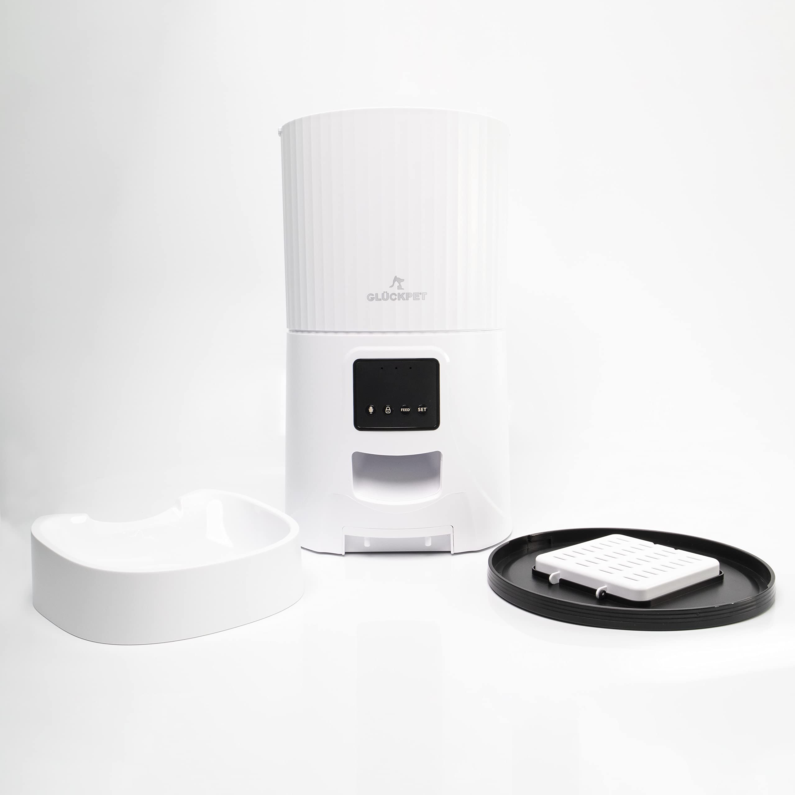 Comedero Automático para Gatos y Perros, WiFi, Programable, Control Remoto