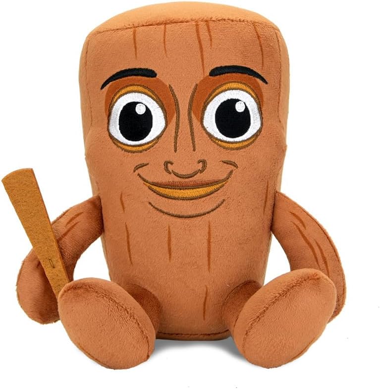 Kidrobot Officially Licensed Brainrot Factory Tung Tung Sahur Phunny Plush