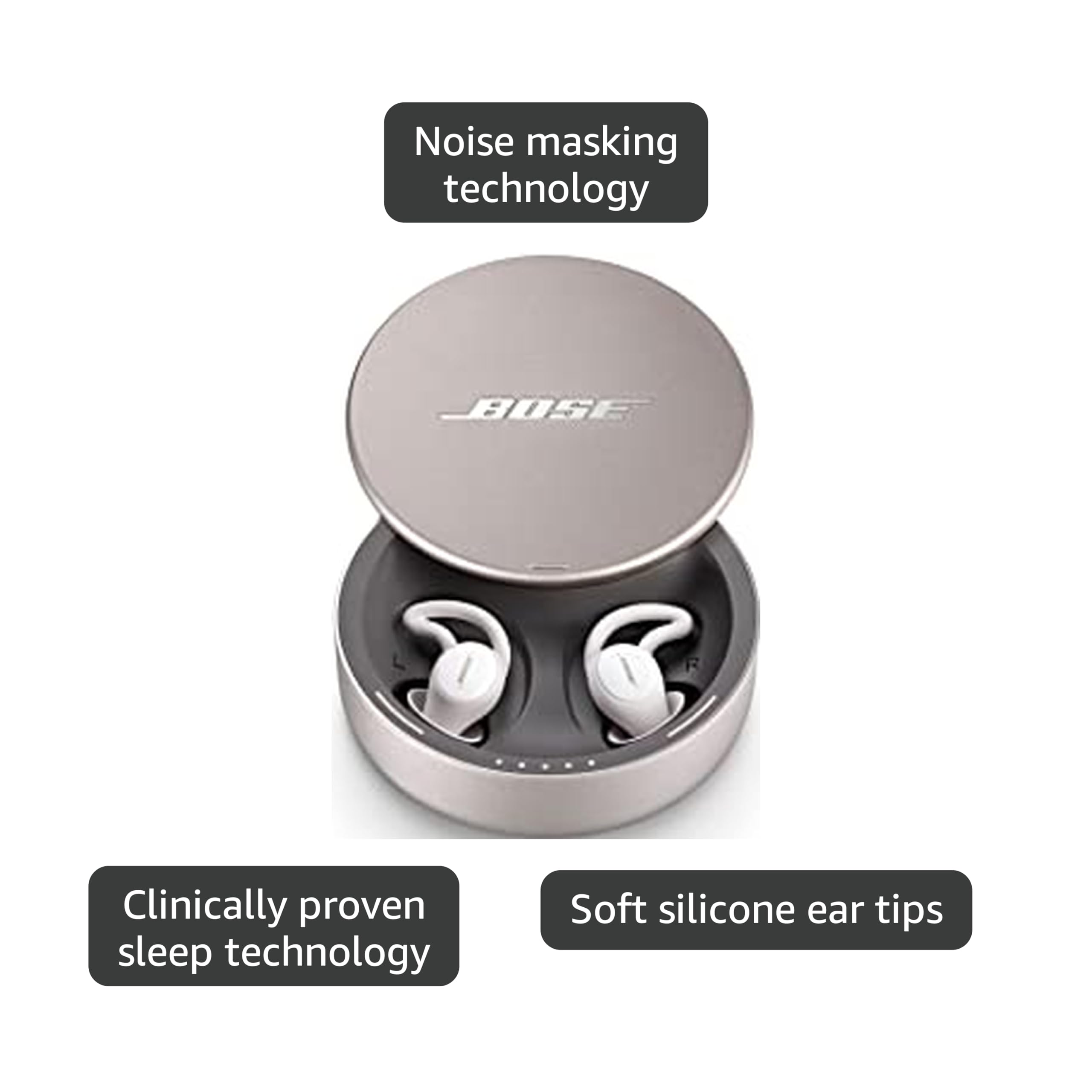 BOSE Sleepbuds II ボーズ スリープバッズ2 ワイヤレスイヤホン Bose Sleepbuds II - Tecnologia de sono clinicamente comprovada