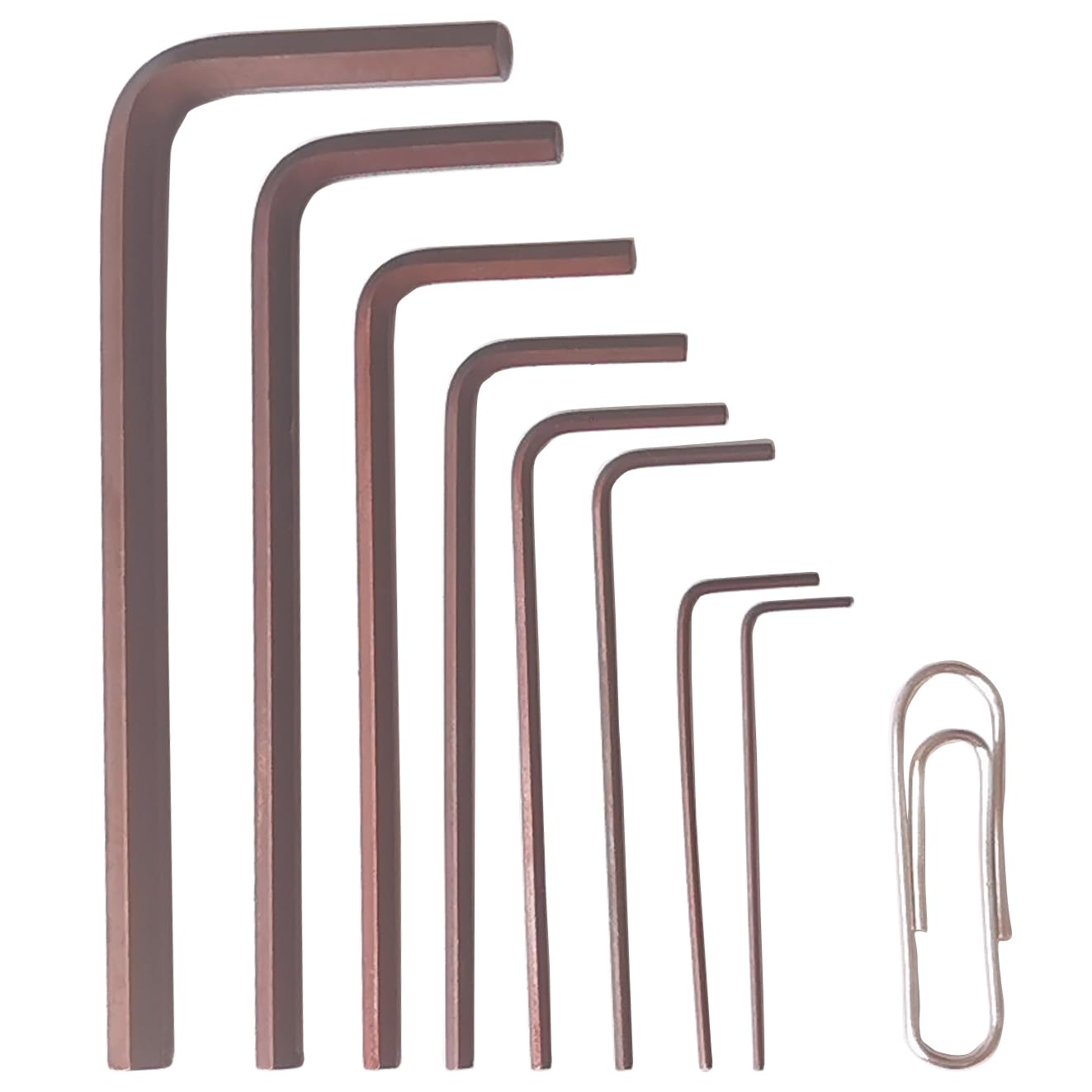 Mini Wrench Set 8-Piece Metric Allen Wrench Set | S2 Steel Hex Keys 0 ...