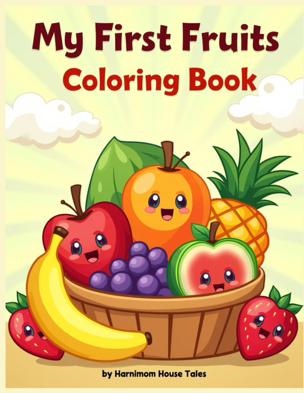 My First Fruits Coloring Book (MY FIRST LEARNING COLORING SERIES (Ages 2–5))
